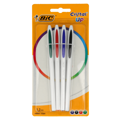 Długopis Bic Up 1.2mm, Czarny - 3